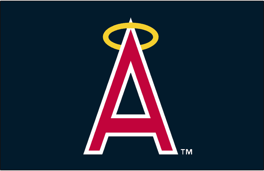 Los Angeles Angels 1972-1992 Cap Logo vinyl decal